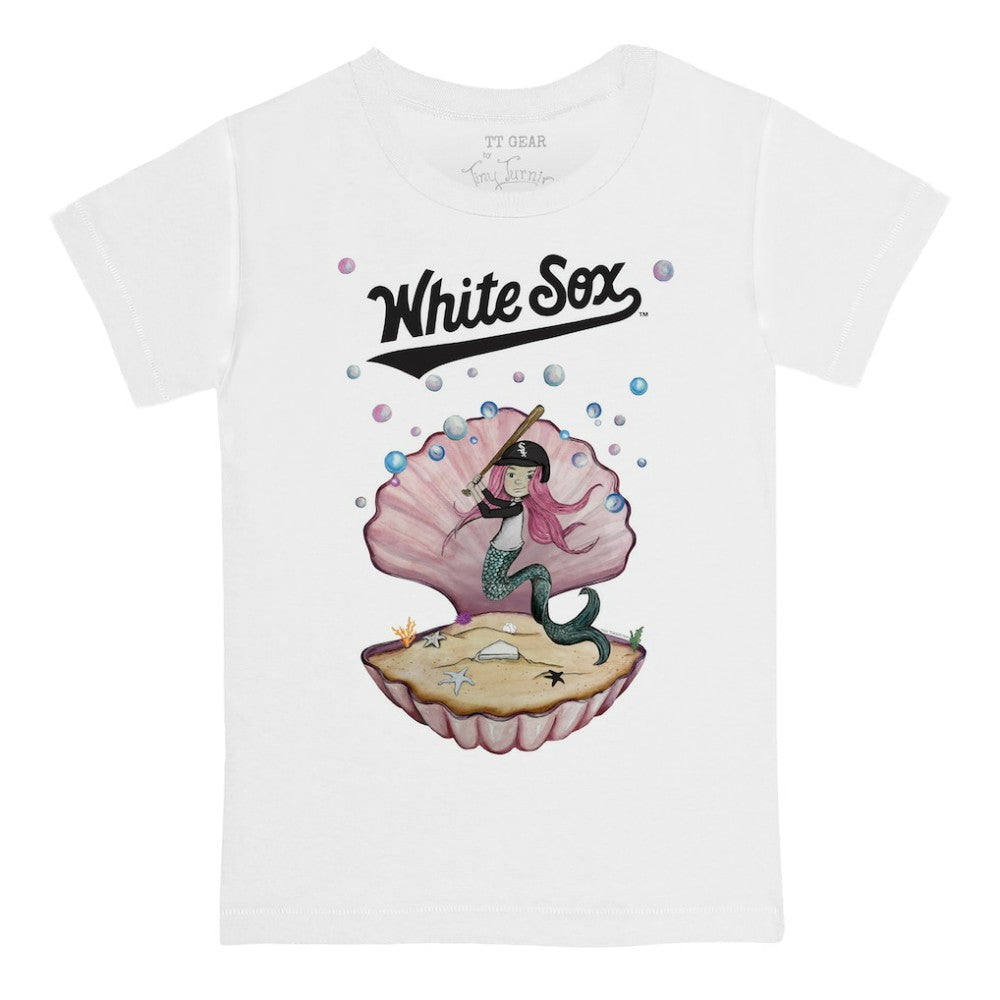 Chicago White Sox Tiny Turnip Youth Mermaid T-Shirt for sale