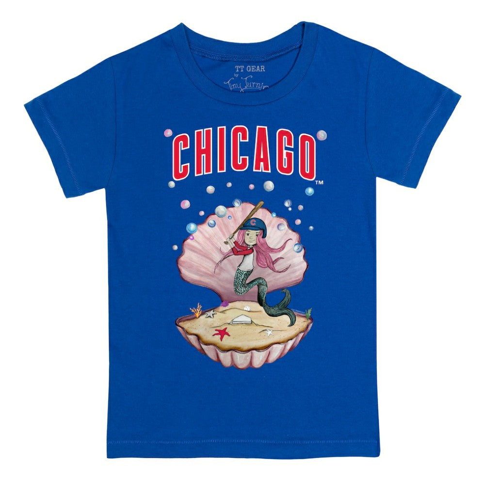 Chicago Cubs Tiny Turnip Youth Mermaid T-Shirt Online