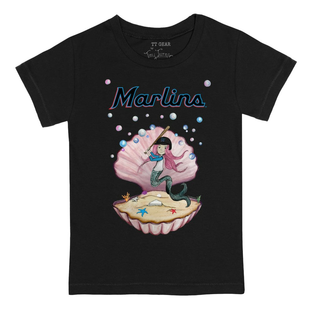 Miami Marlins Tiny Turnip Youth Mermaid T-Shirt Online
