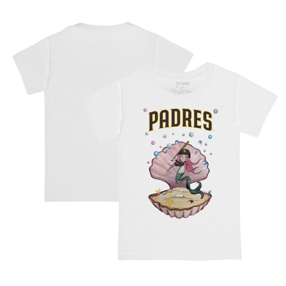 San Diego Padres Tiny Turnip Youth Mermaid T-Shirt Sale