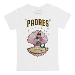 San Diego Padres Tiny Turnip Youth Mermaid T-Shirt Sale