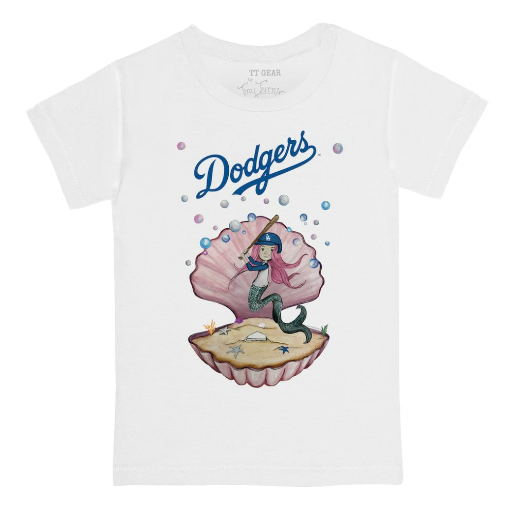 Los Angeles Dodgers Tiny Turnip Youth Mermaid T-Shirt Near Me