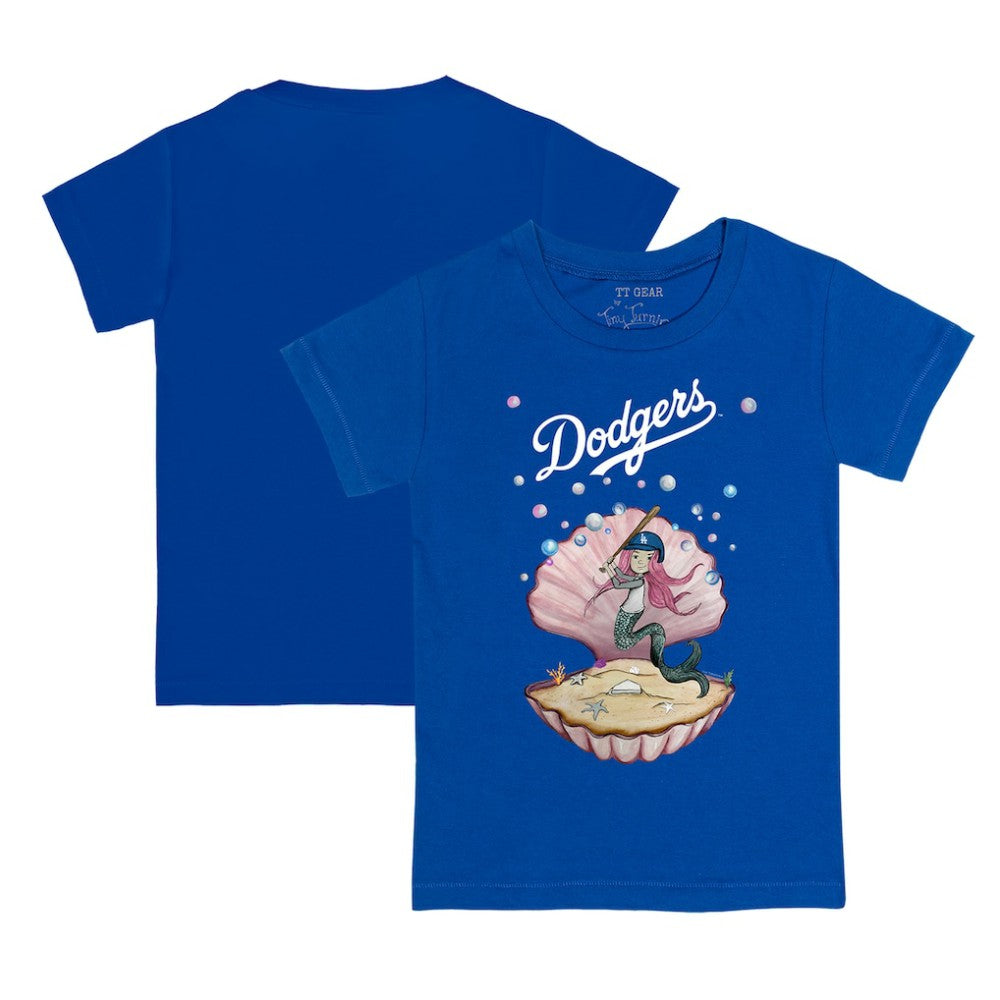 Los Angeles Dodgers Tiny Turnip Youth Mermaid T-Shirt Outlet
