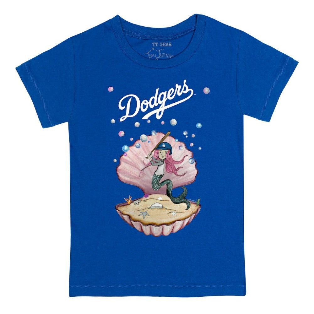 Los Angeles Dodgers Tiny Turnip Youth Mermaid T-Shirt Outlet