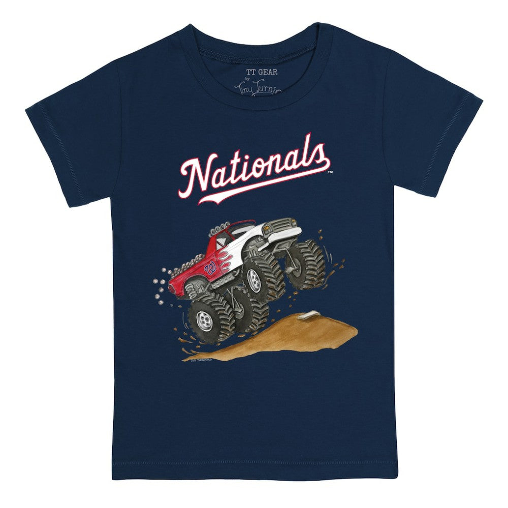 Washington Nationals Tiny Turnip Youth Monster Truck T-Shirt for sale