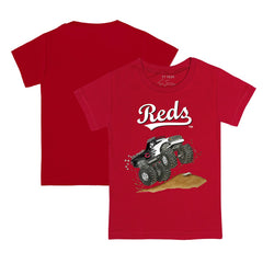Cincinnati Reds Tiny Turnip Youth Monster Truck T-Shirt Near Me