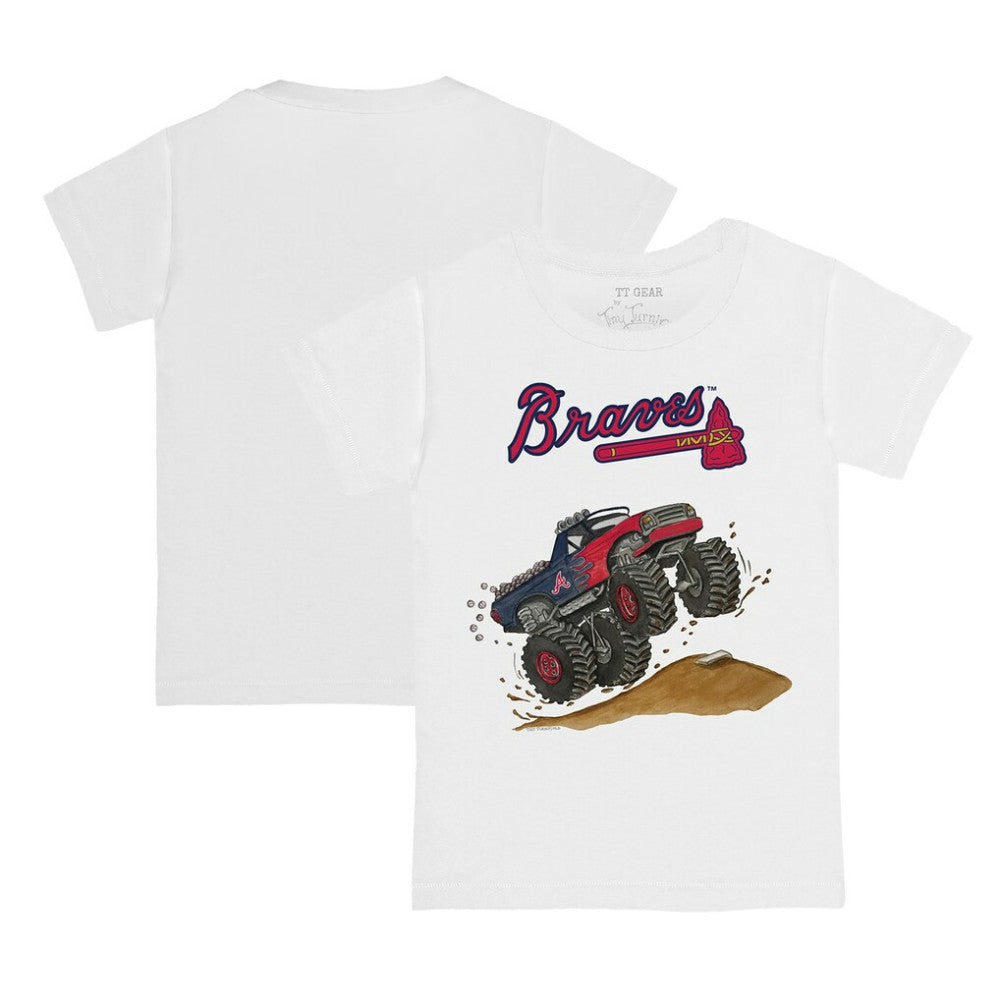 Atlanta Braves Tiny Turnip Youth Monster Truck T-Shirt Online