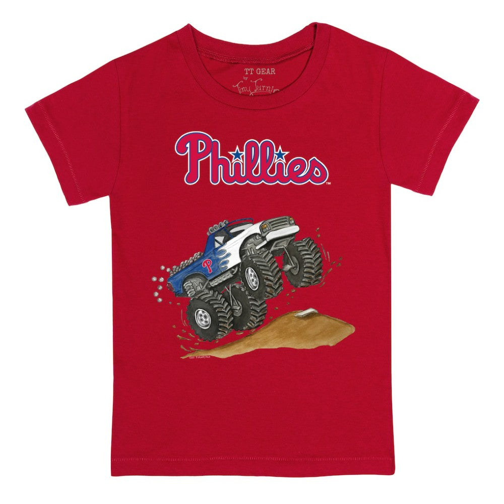 Philadelphia Phillies Tiny Turnip Youth Monster Truck T-Shirt Online