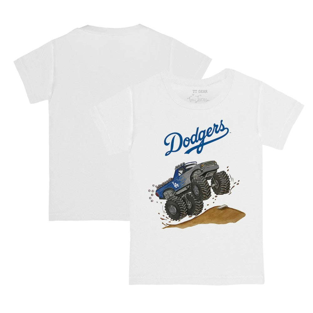 Los Angeles Dodgers Tiny Turnip Youth Monster Truck T-Shirt Outlet