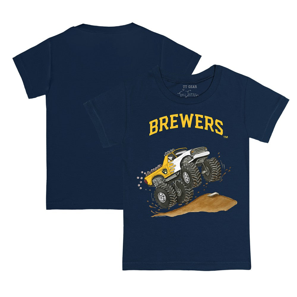 Milwaukee Brewers Tiny Turnip Youth Monster Truck T-Shirt Discount