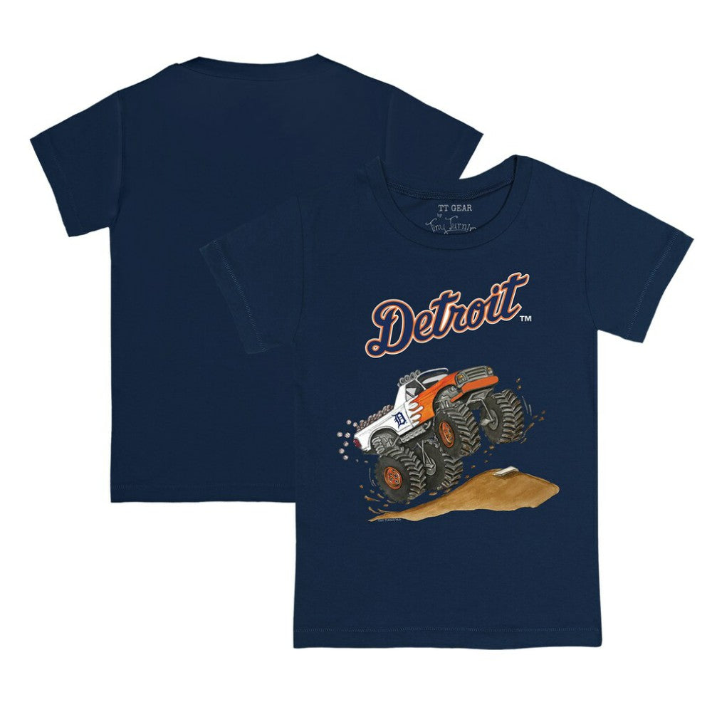 Detroit Tigers Tiny Turnip Youth Monster Truck T-Shirt Outlet