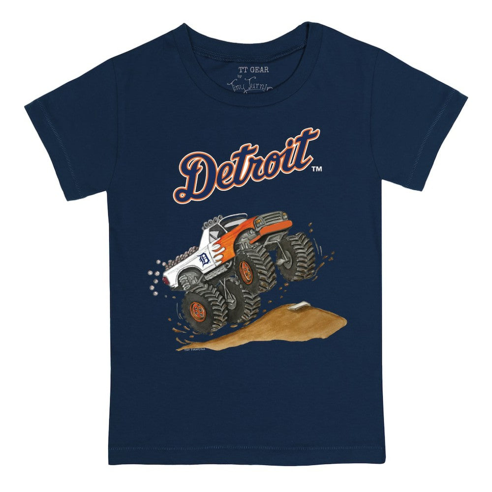 Detroit Tigers Tiny Turnip Youth Monster Truck T-Shirt Outlet