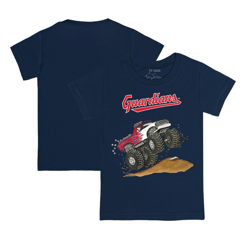 Cleveland Guardians Tiny Turnip Youth Monster Truck T-Shirt Near Me