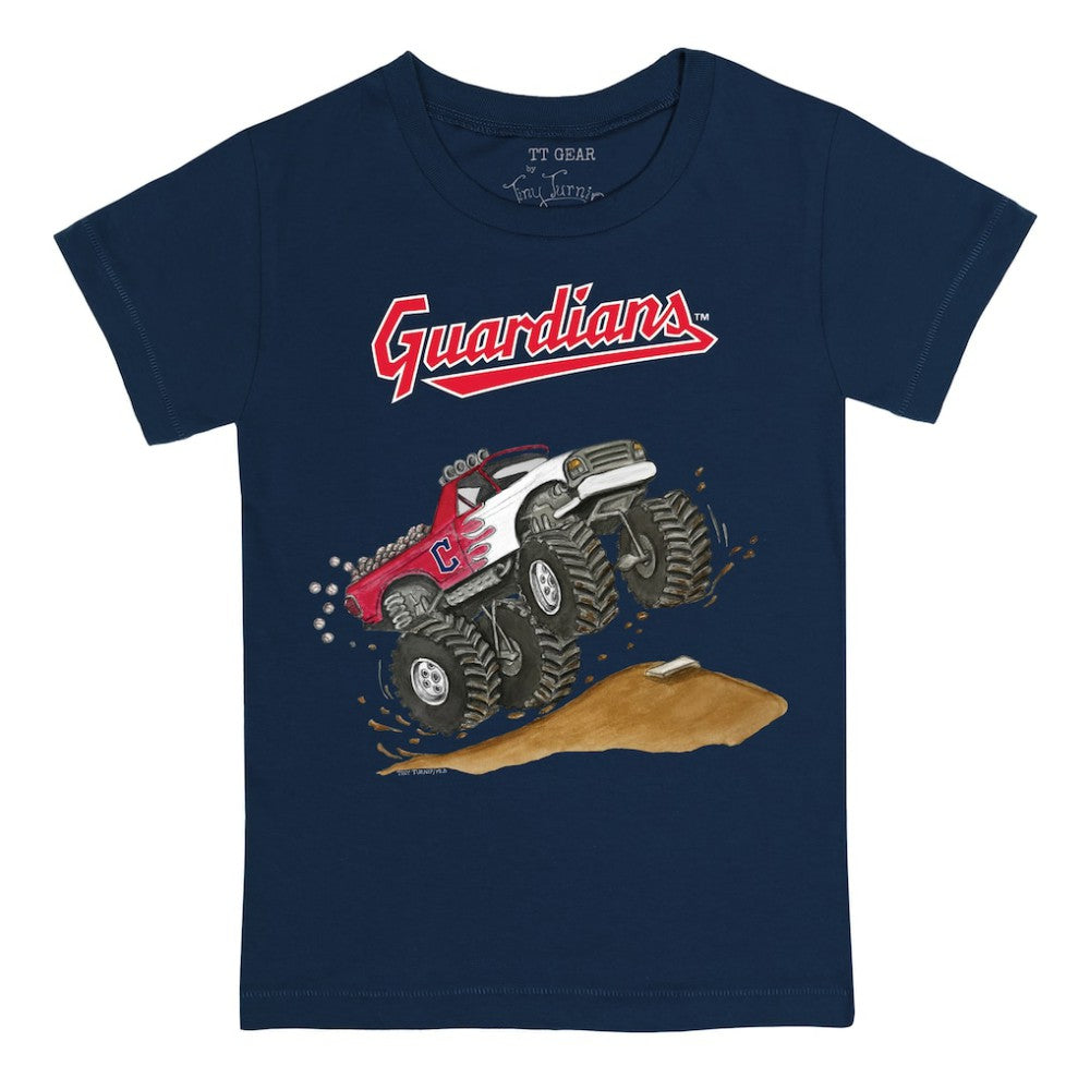 Cleveland Guardians Tiny Turnip Youth Monster Truck T-Shirt Near Me