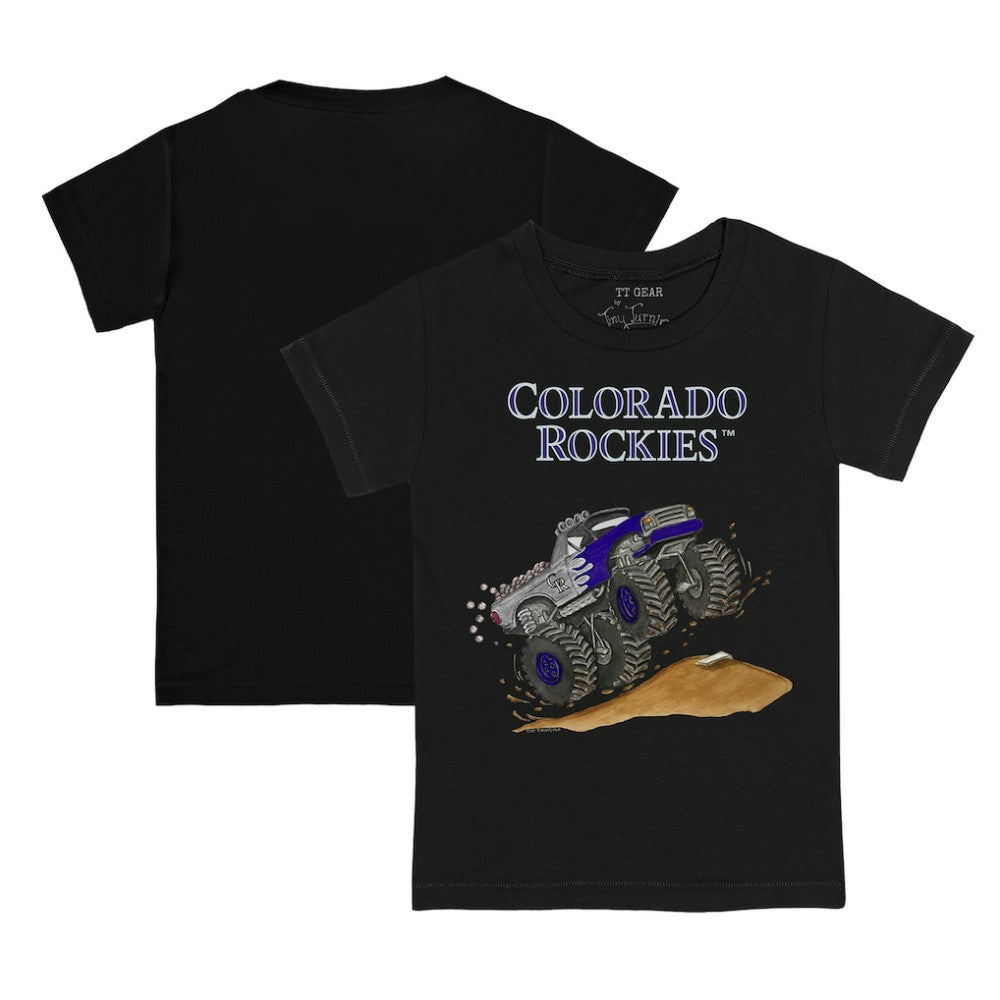 Colorado Rockies Tiny Turnip Youth Monster Truck T-Shirt Near Me
