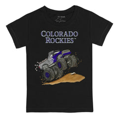 Colorado Rockies Tiny Turnip Youth Monster Truck T-Shirt Near Me