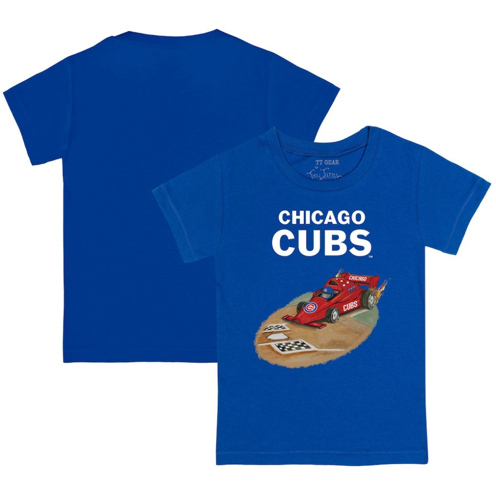 Chicago Cubs Tiny Turnip Youth Race Car T-Shirt for sale