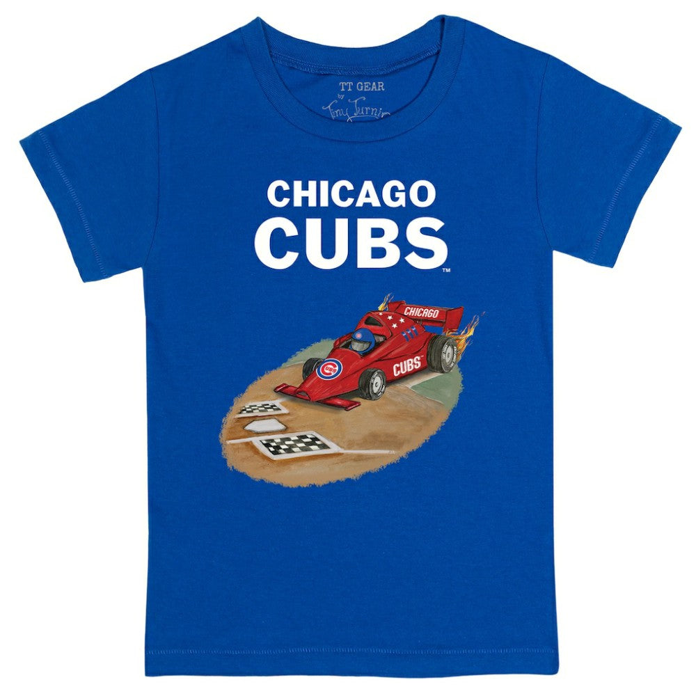 Chicago Cubs Tiny Turnip Youth Race Car T-Shirt for sale