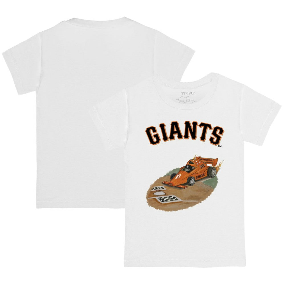 San Francisco Giants Tiny Turnip Youth Race Car T-Shirt for sale