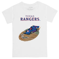 Texas Rangers Tiny Turnip Youth Race Car T-Shirt Near Me
