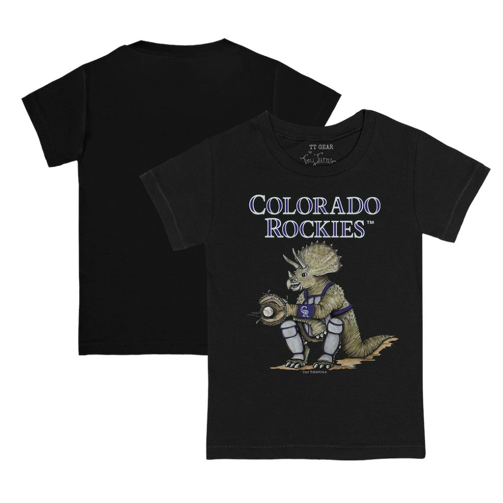 Colorado Rockies Tiny Turnip Youth Triceratops T-Shirt Discount