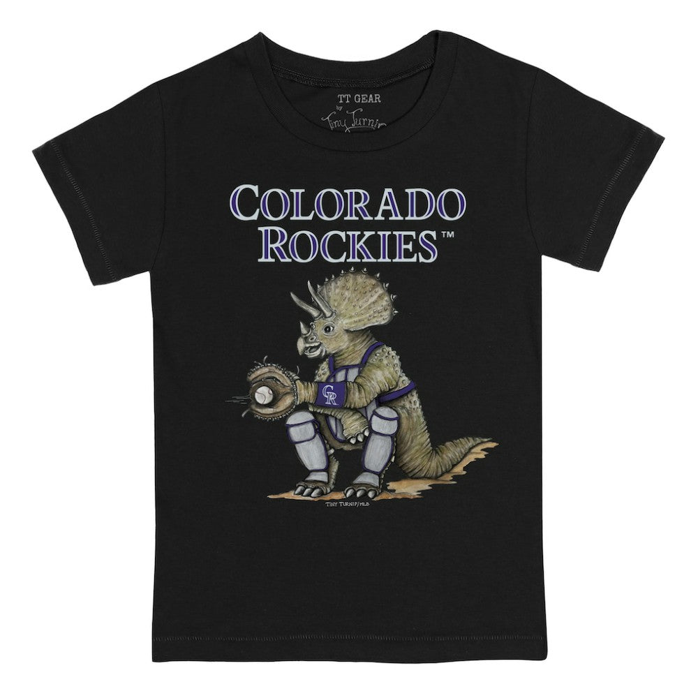 Colorado Rockies Tiny Turnip Youth Triceratops T-Shirt Discount