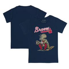 Atlanta Braves Tiny Turnip Youth Triceratops T-Shirt Sale