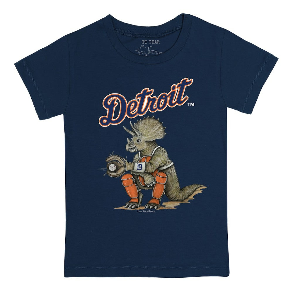 Detroit Tigers Tiny Turnip Youth Triceratops T-Shirt Outlet