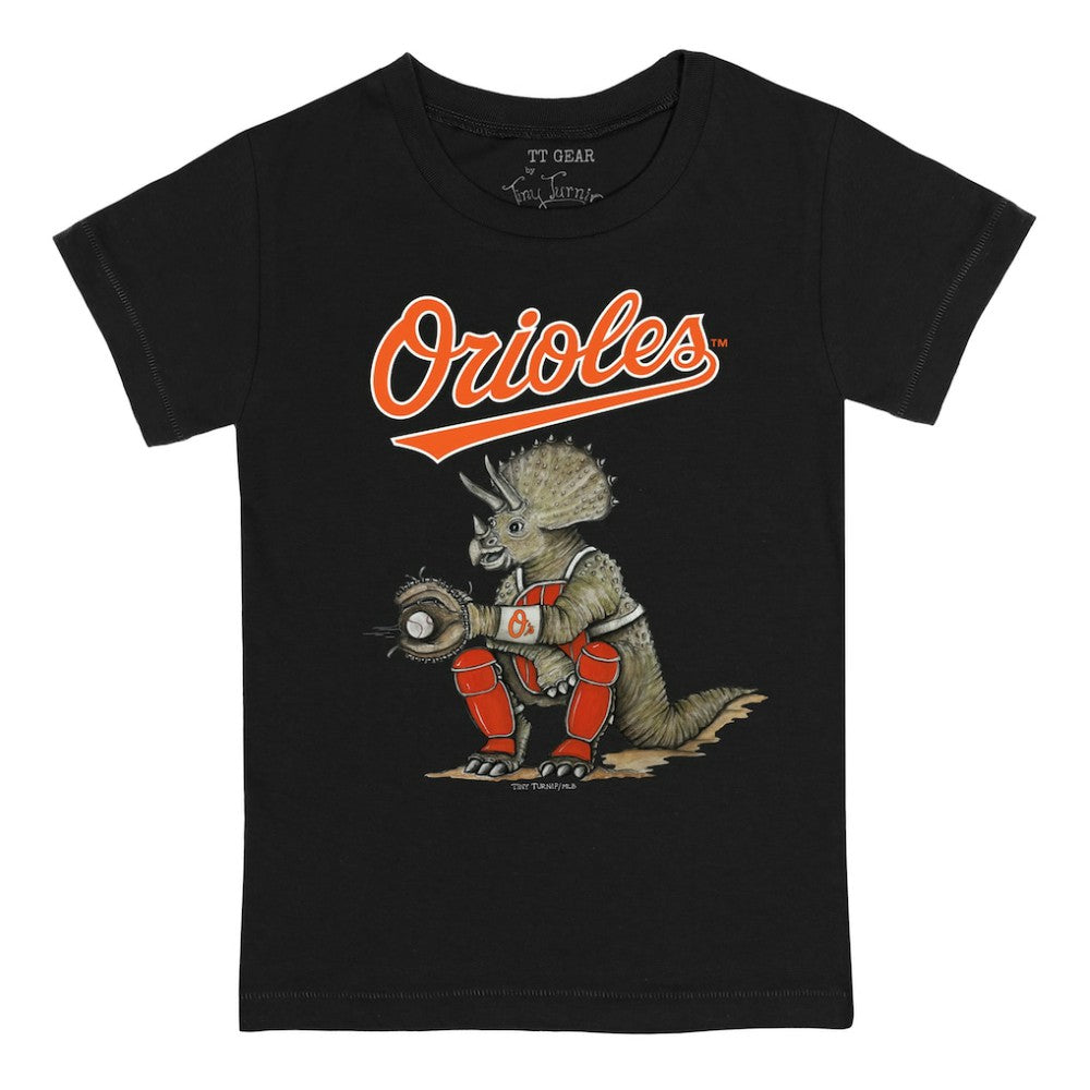 Baltimore Orioles Tiny Turnip Youth Triceratops T-Shirt Discount