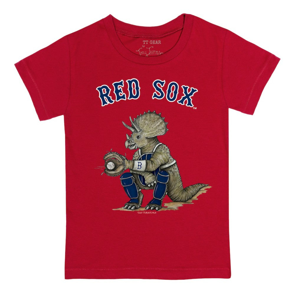 Boston Red Sox Tiny Turnip Youth Triceratops T-Shirt Online