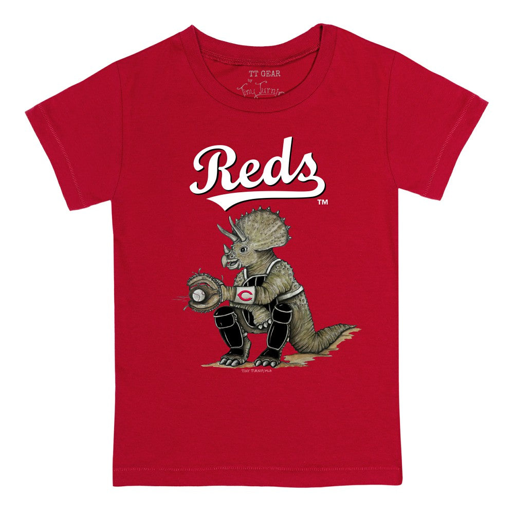 Cincinnati Reds Tiny Turnip Youth Triceratops T-Shirt Near Me