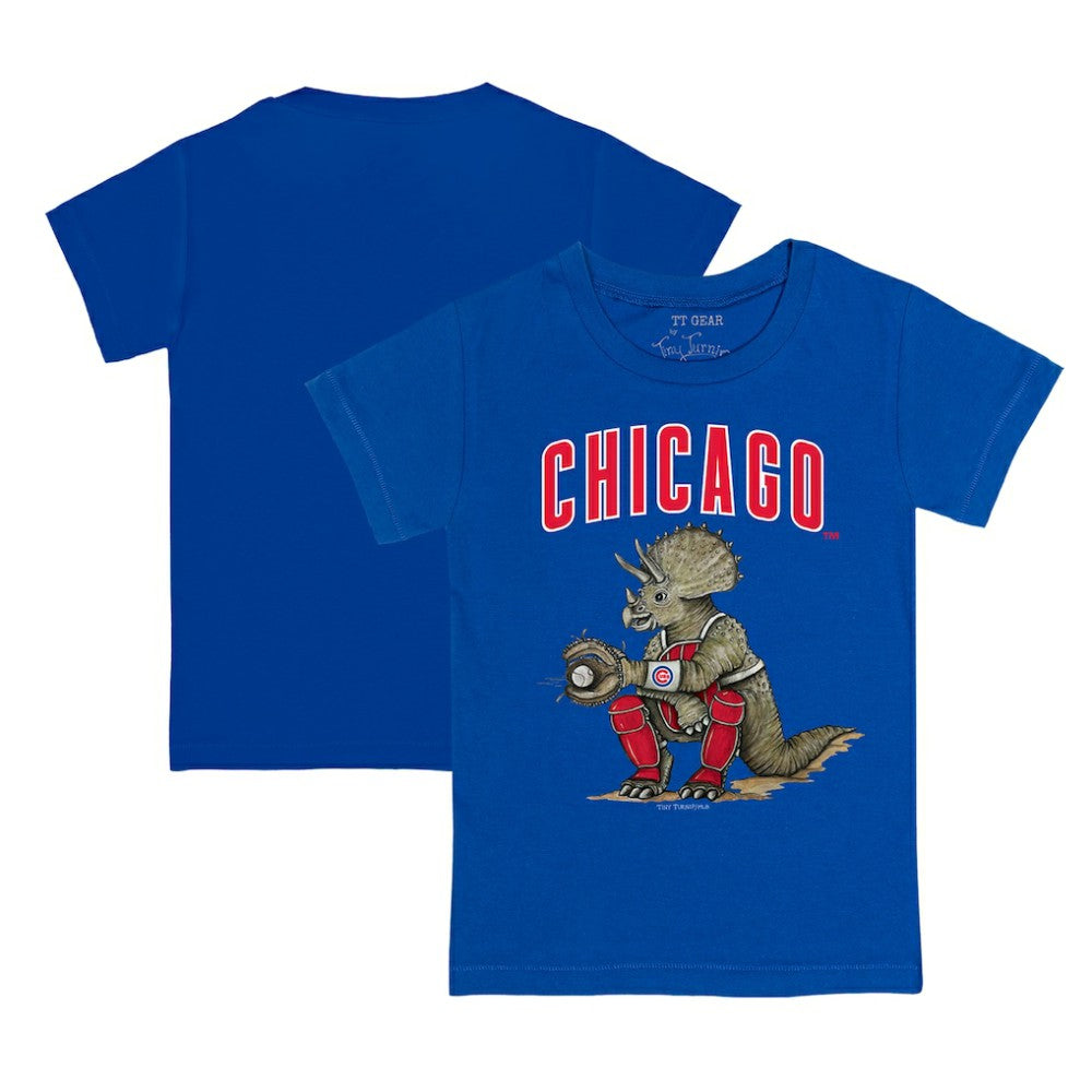 Chicago Cubs Tiny Turnip Youth Triceratops T-Shirt Near Me