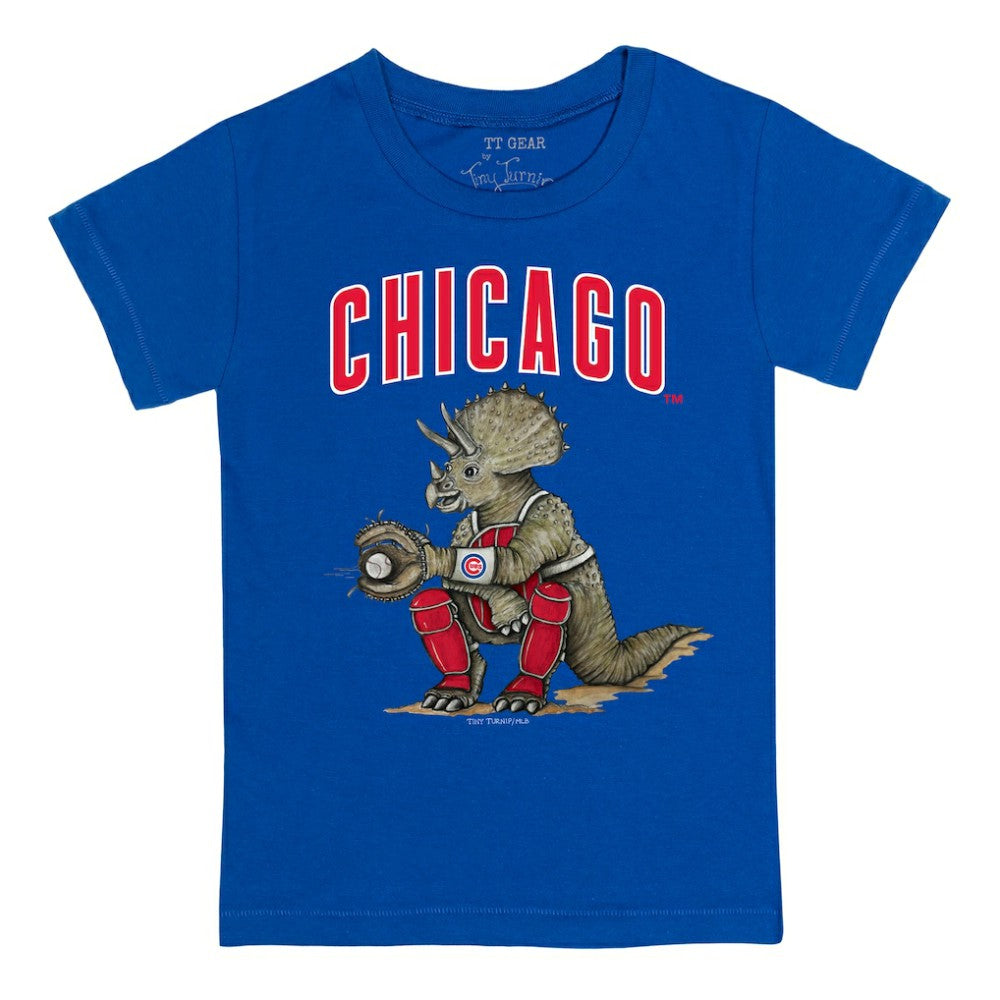 Chicago Cubs Tiny Turnip Youth Triceratops T-Shirt Near Me