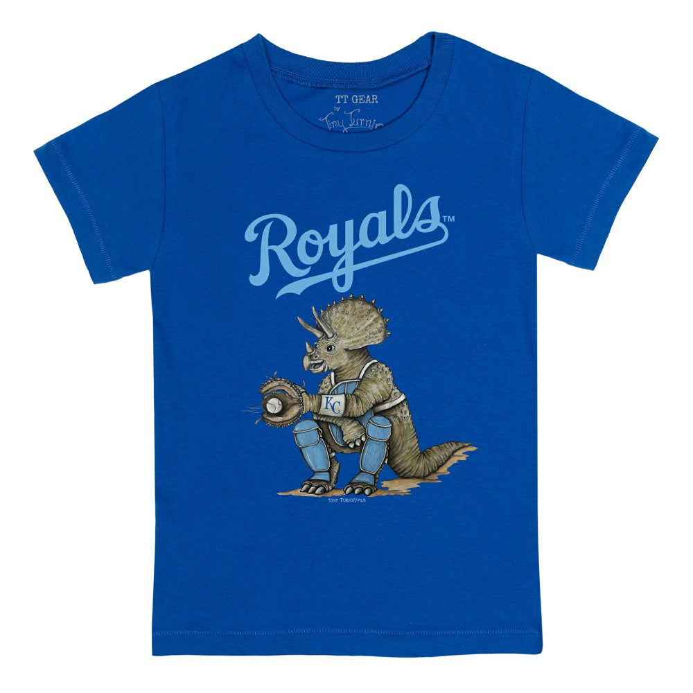 Kansas City Royals Tiny Turnip Youth Triceratops T-Shirt Sale