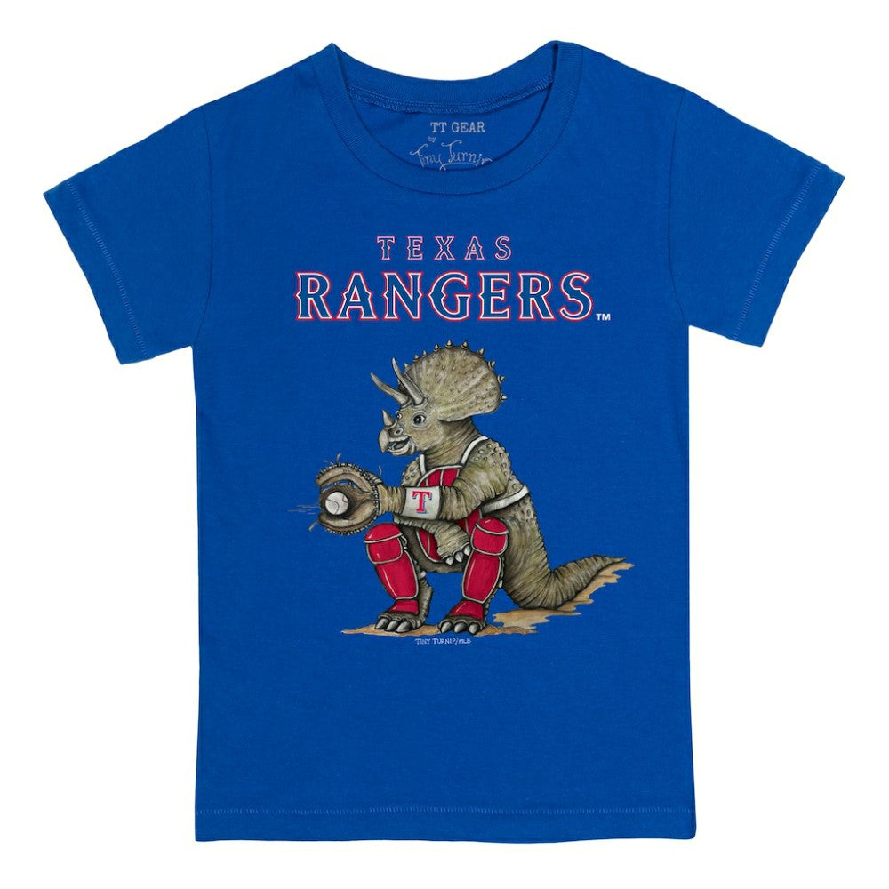 Texas Rangers Tiny Turnip Youth Triceratops T-Shirt Near Me