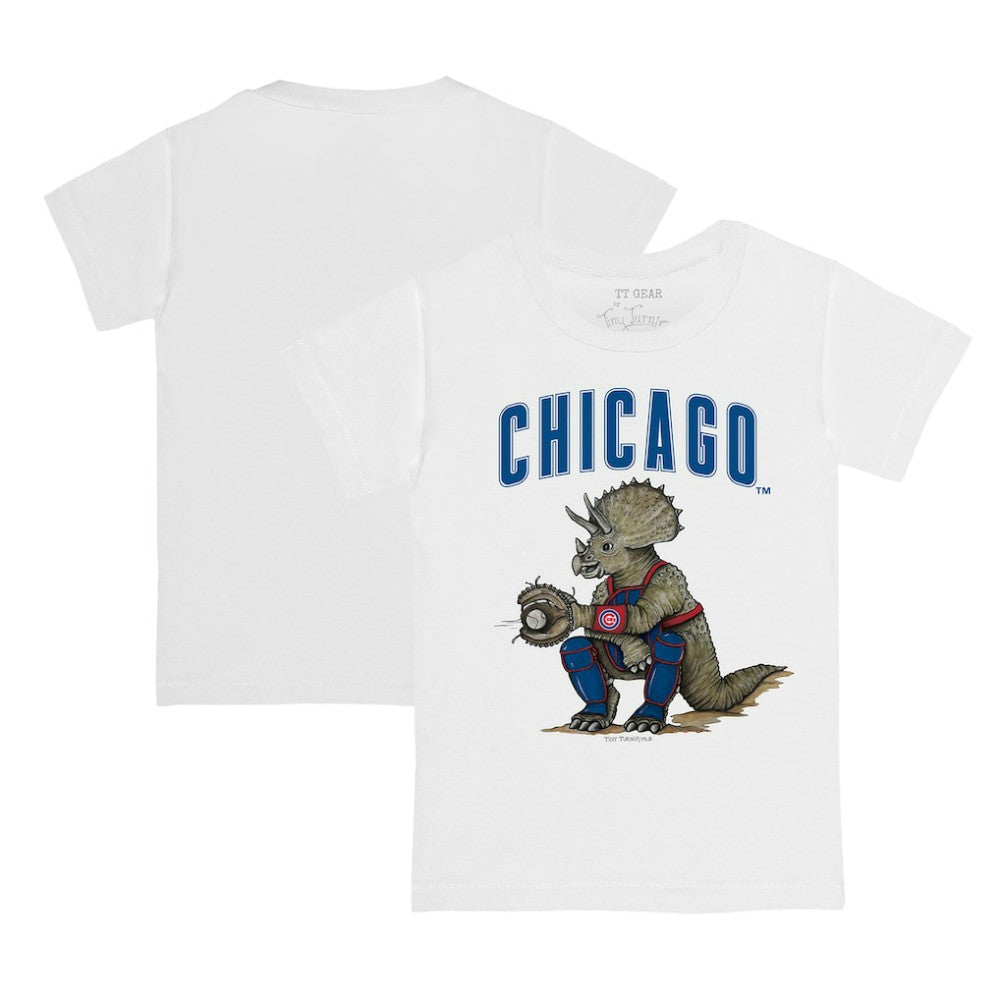 Chicago Cubs Tiny Turnip Youth Triceratops T-Shirt for sale