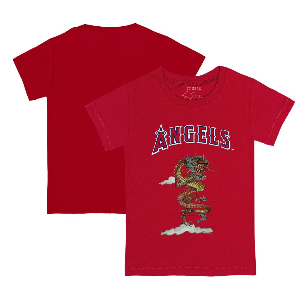 Los Angeles Angels Tiny Turnip Youth 2024 Year of the Dragon T-Shirt Outlet