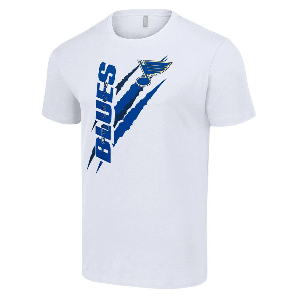 St. Louis Blues Starter Color Scratch T-Shirt - White | NHL discount