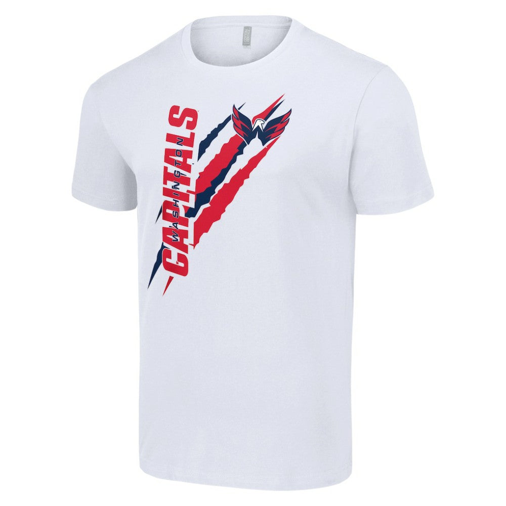 Washington Capitals Starter Color Scratch T-Shirt - White | NHL online