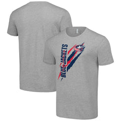Columbus Blue Jackets Starter Color Scratch T-Shirt - Heather Gray | NHL online