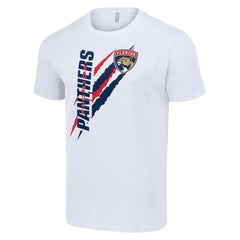 Florida Panthers Starter Color Scratch T-Shirt - White | NHL Clearance