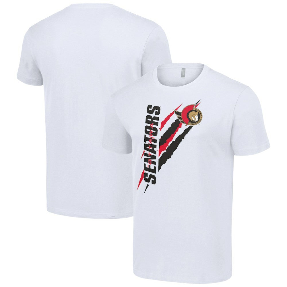 Ottawa Senators Starter Color Scratch T-Shirt - White | NHL sale