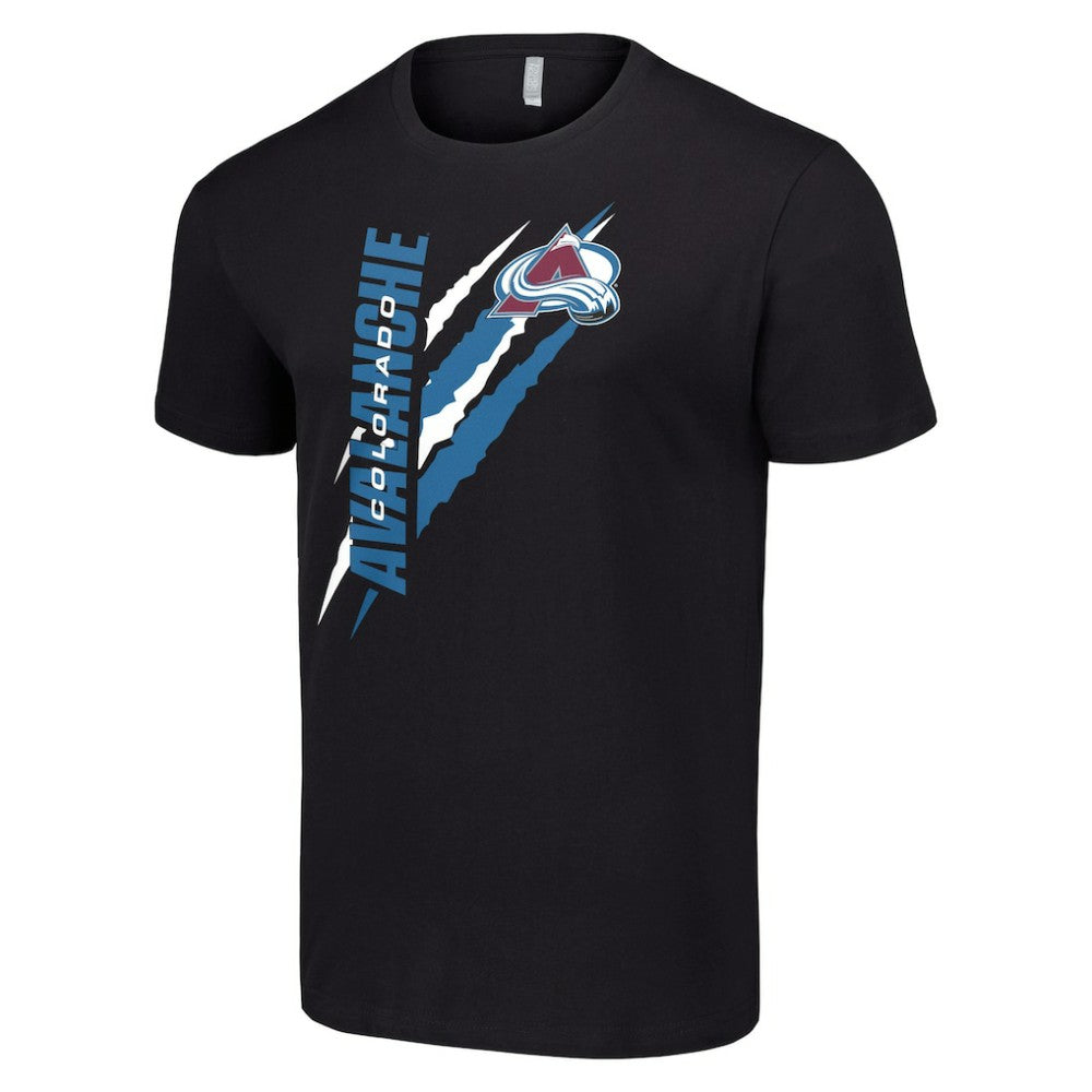 Colorado Avalanche Starter Color Scratch T-Shirt - Black | NHL sale