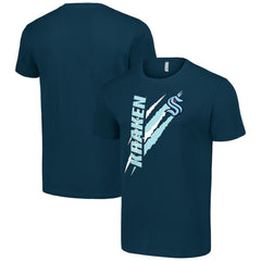 Seattle Kraken Starter Color Scratch T-Shirt - Deep Sea Blue | NHL near me
