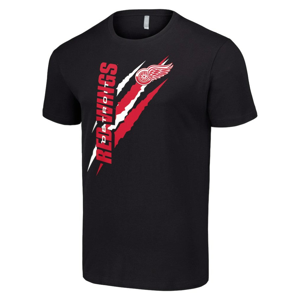Detroit Red Wings Starter Color Scratch T-Shirt - Black | NHL sale