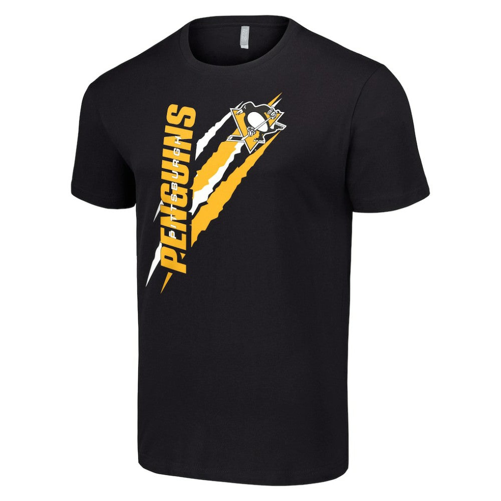 Pittsburgh Penguins Starter Color Scratch T-Shirt - Black | NHL online