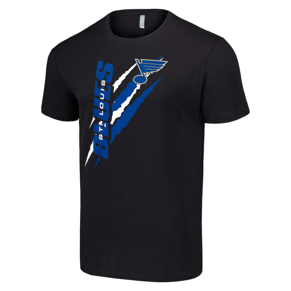 St. Louis Blues Starter Color Scratch T-Shirt - Black | NHL near me