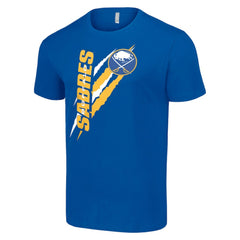 Buffalo Sabres Starter Color Scratch T-Shirt - Royal | NHL discount