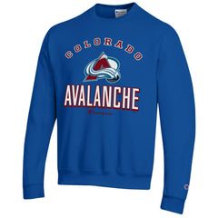 Colorado Avalanche Champion Eco Powerblend Crewneck Sweatshirt - Royal | NHL discount