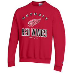 Detroit Red Wings Champion Eco Powerblend Crewneck Sweatshirt - Red | NHL discount